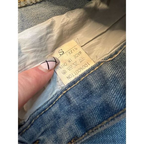 Wear jeans denim mini skirt size small - Picture 4 of 8